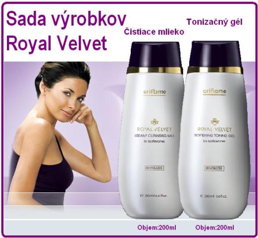Sada výrobkov Royal Velvet.