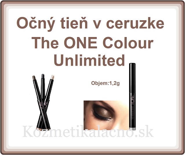 Očný tieň v ceruzke The ONE Colour Unlimited