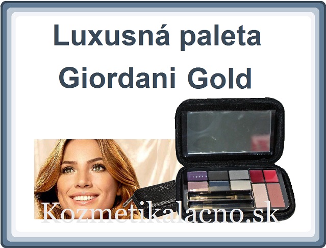 Luxusná paleta Giordani Gold