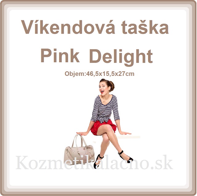 Víkendová taška Pink Delight