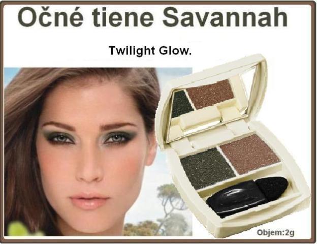 Očné tiene Savannah Twilight Glow.