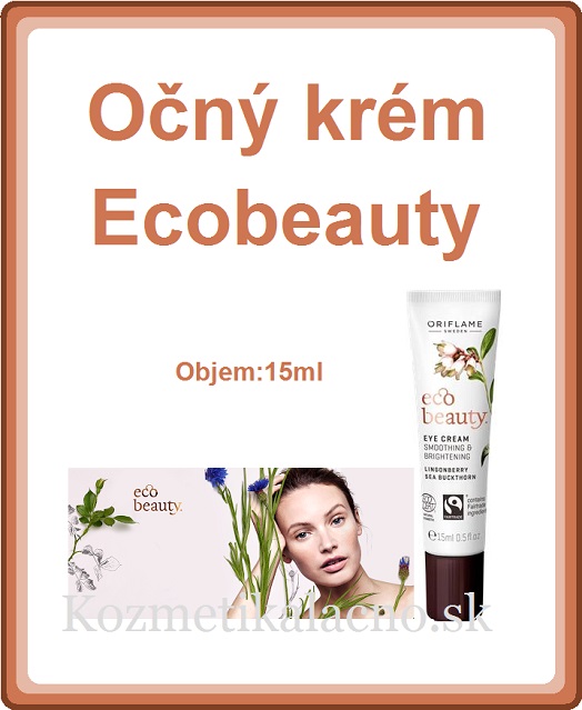 Očný krém Ecobeauty