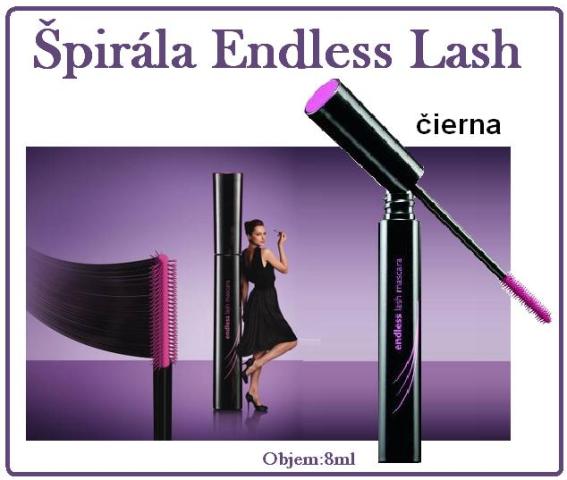 Špirála Endless Lash - čierna.