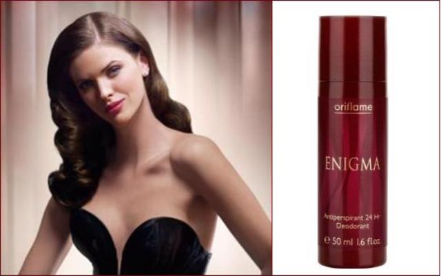 24 hodinový antiperspirantný dezodorant Enigma.
