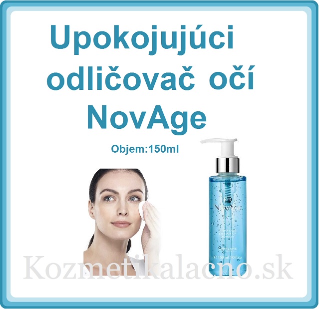 Upokojujúci odličovač očí NovAge