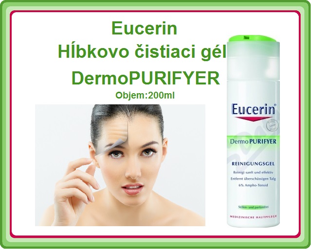 Eucerin Dermo PURIFYER Hĺbkovo čistiaci gél