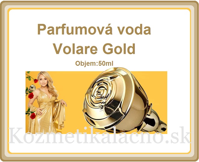 Parfumová voda Volare Gold