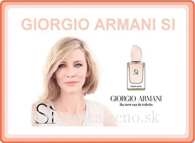 EAU DE Parfum GIORGIO ARMANI SI.