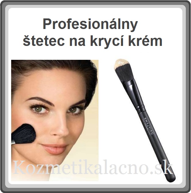 Profesionálny štetec na krycí krém