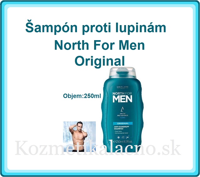 Šampón proti lupinám North For Men Original