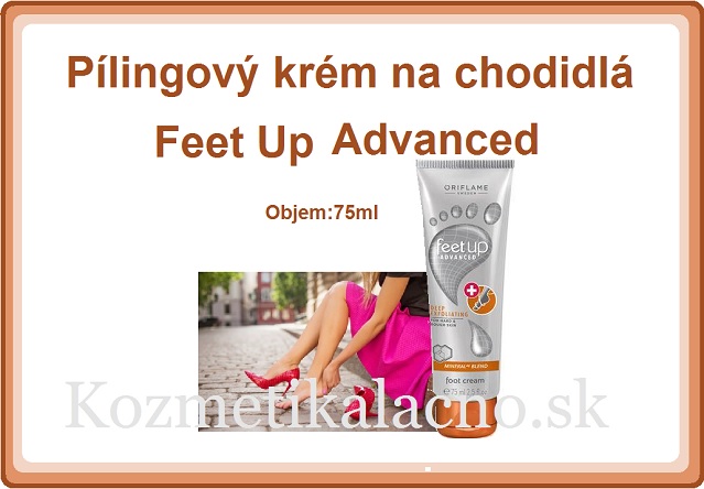 Pílingový krém na chodidlá Feet Up Advanced