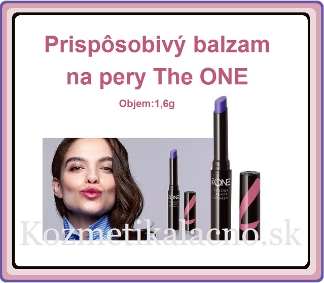 Prispôsobivý balzam na pery The ONE