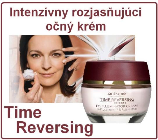 Intenzívny rozjasňujúci očný krém Time Reversing.