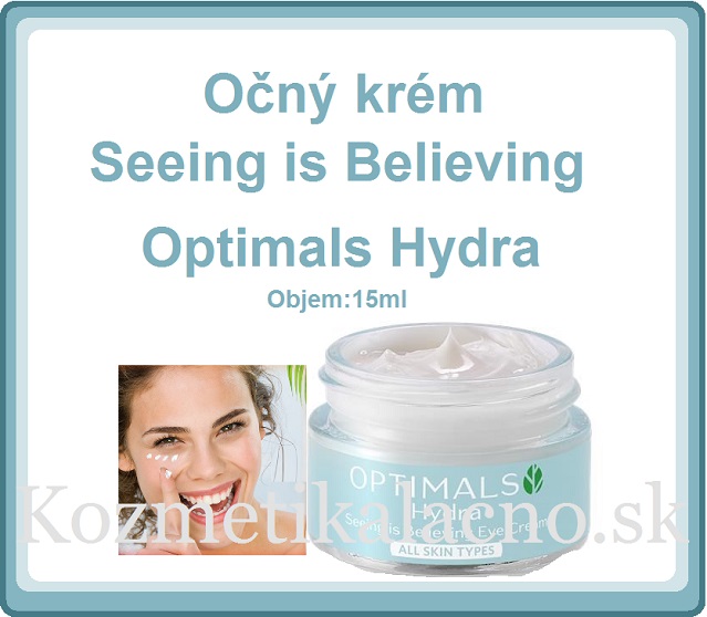 Očný krém Seeing is Believing Optimals Hydra
