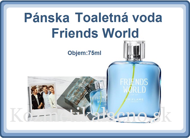 Toaletná voda Friends World