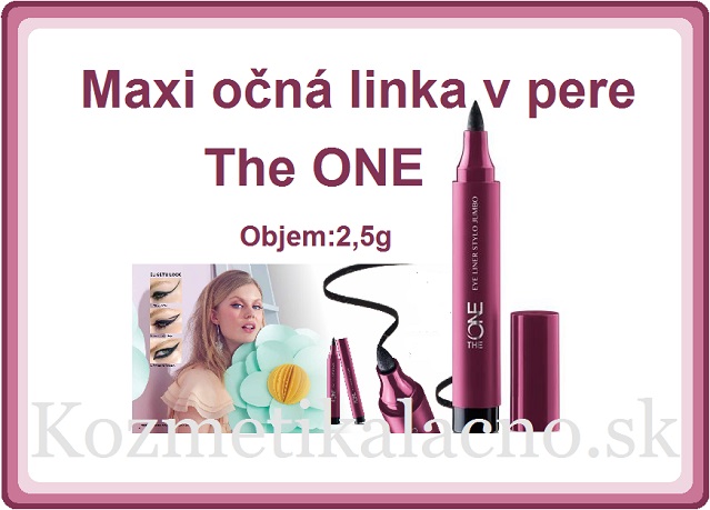 Maxi očná linka v pere The ONE