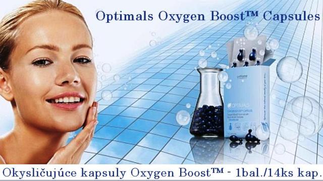 Okysličujúce kapsuly Oxygen Boost™.