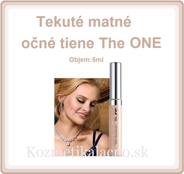Tekuté matné očné tiene The ONE