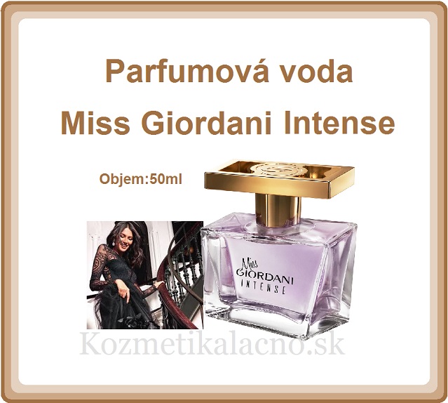 Parfumová voda Miss Giordani Intense