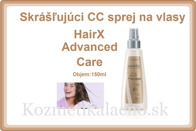 Skrášľujúci CC sprej na vlasy HairX Advanced Care