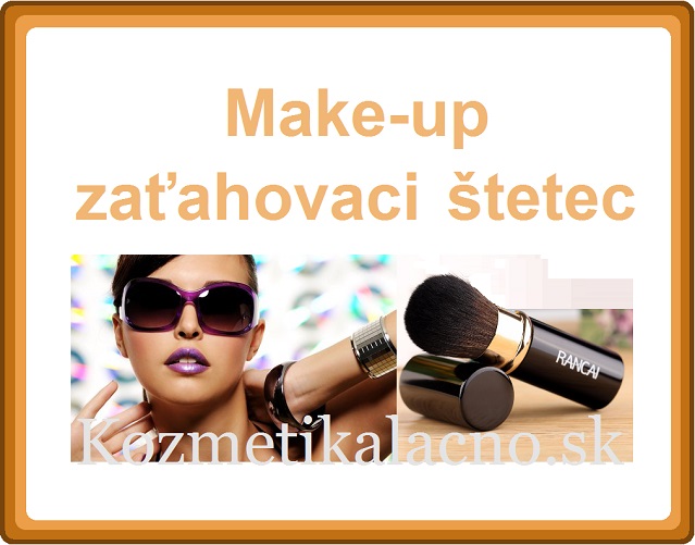 Make-up zaťahovaci štetec