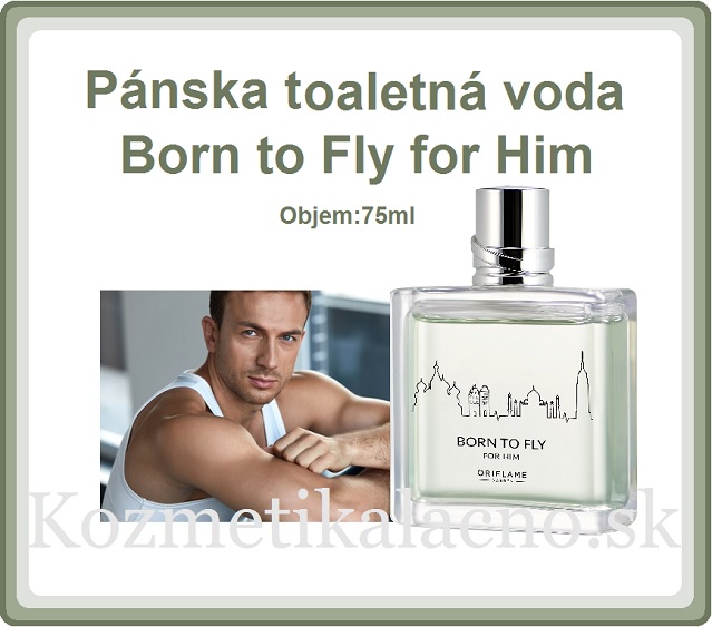 Pánska toaletná voda Born to Fly for Him