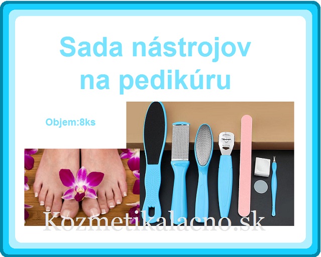 Sada nástrojov na pedikúru