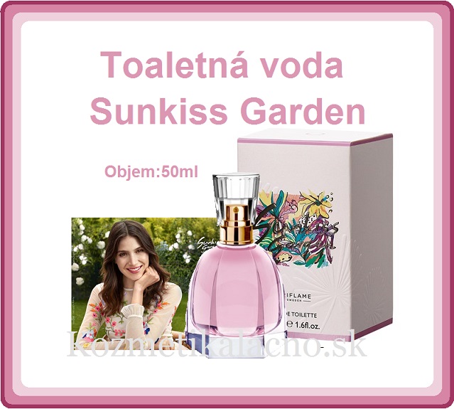 Toaletná voda Sunkiss Garden