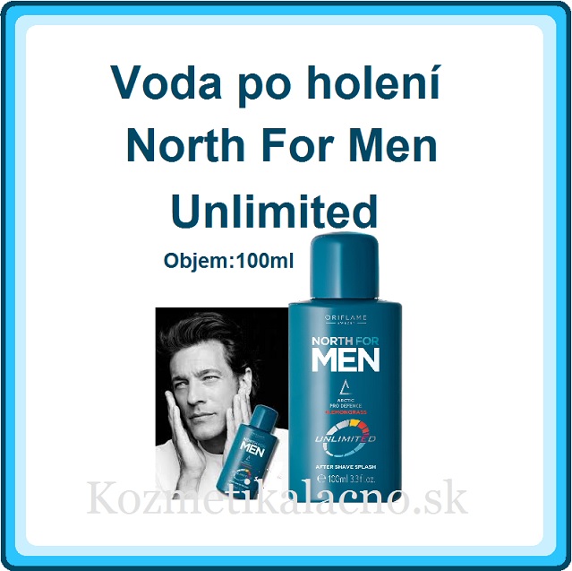 Voda po holení North For Men Unlimited