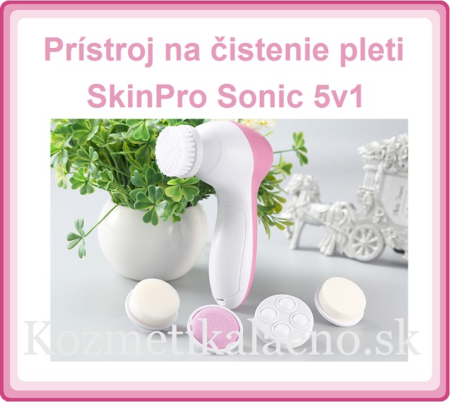 Prístroj na čistenie pleti SkinPro Sonic 5v1