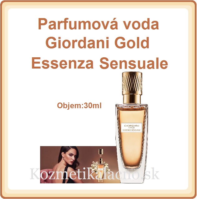 Parfumová voda Giordani Gold Essenza Sensuale