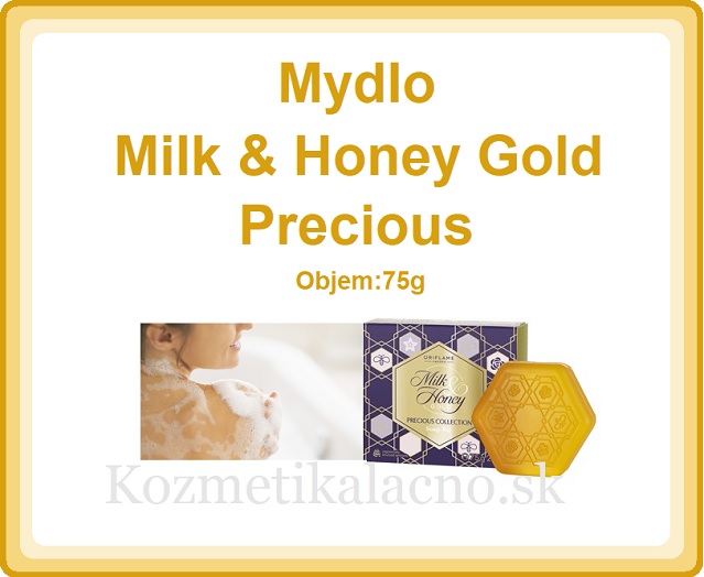 Mydlo Milk & Honey Gold Precious