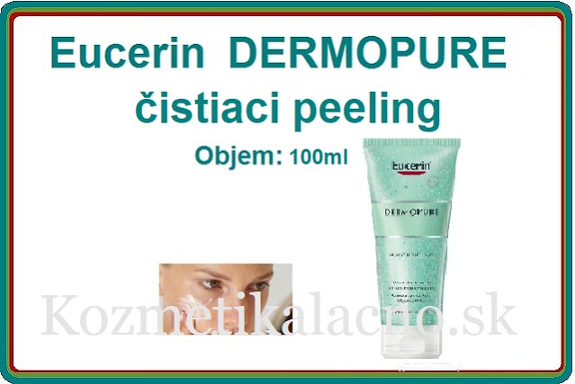 Eucerin DERMOPURE čistiaci peeling