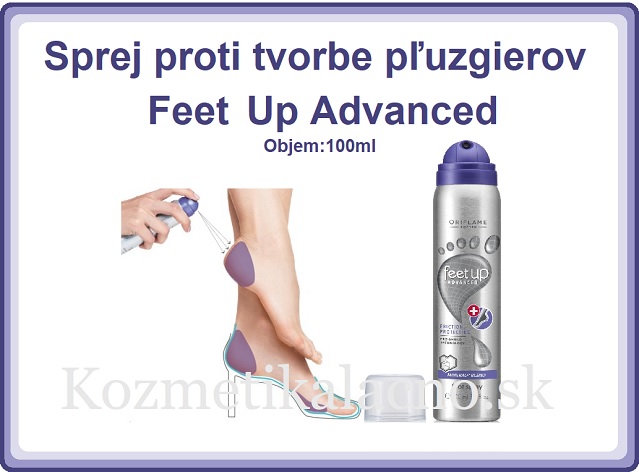 Sprej proti tvorbe pľuzgierov Feet Up Advanced