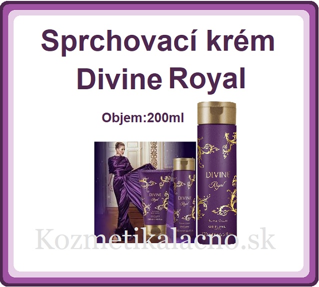 Sprchovací krém Divine Royal