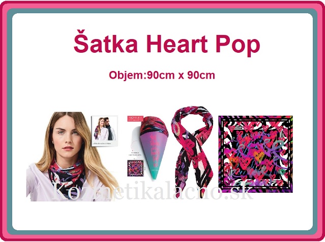 Šatka Heart Pop