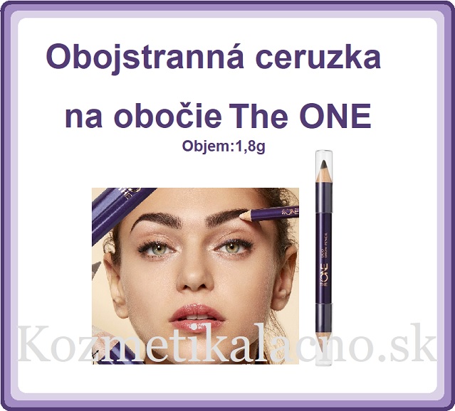 Obojstranná ceruzka na obočie The ONE