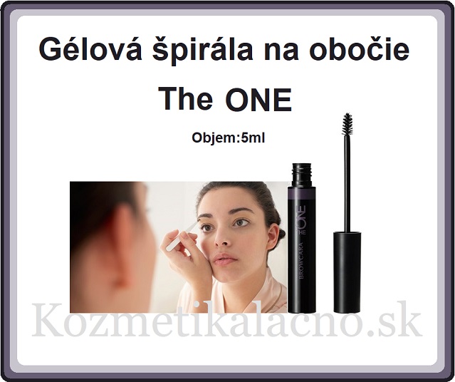 Gélová špirála na obočie The ONE