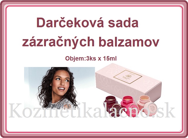 Darčeková sada zázračných balzamov - hojivý zázrak