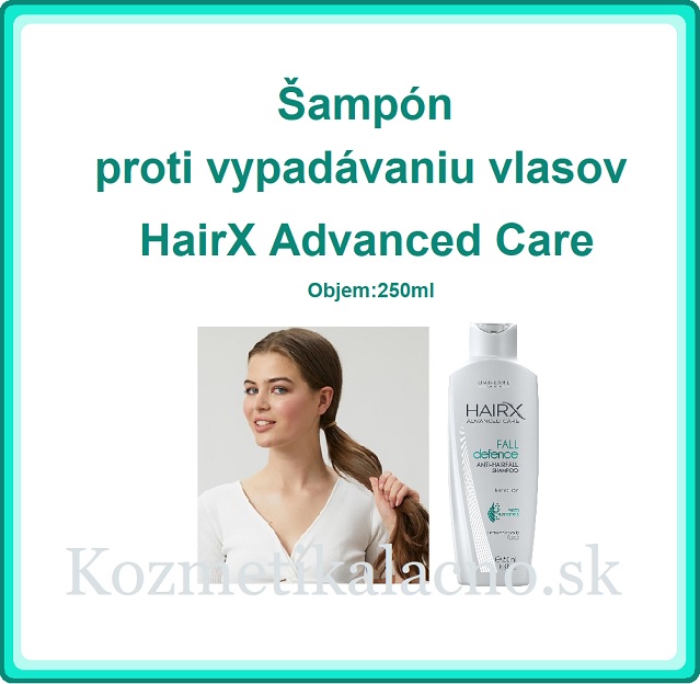Šampón proti vypadávaniu vlasov HairX Advanced Care