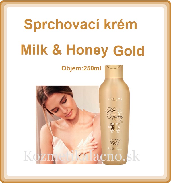 Sprchovací krém Milk & Honey Gold