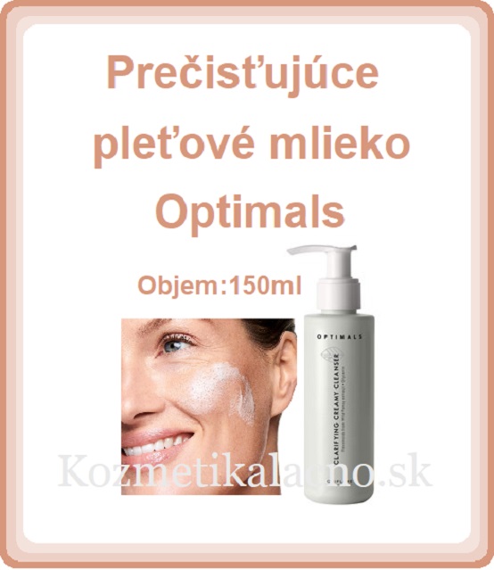 Prečisťujúce pleťové mlieko Optimals
