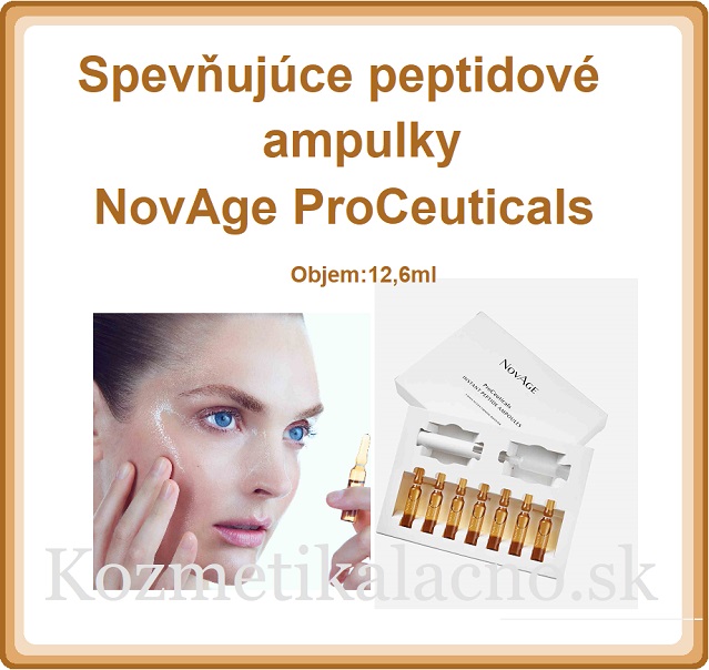 Spevňujúce peptidové ampulky NovAge ProCeuticals
