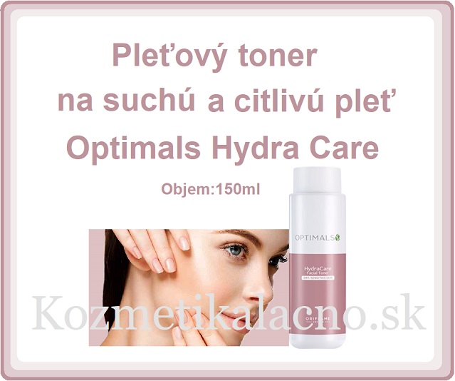 Pleťový toner na suchú a citlivú pleť Optimals Hydra Care