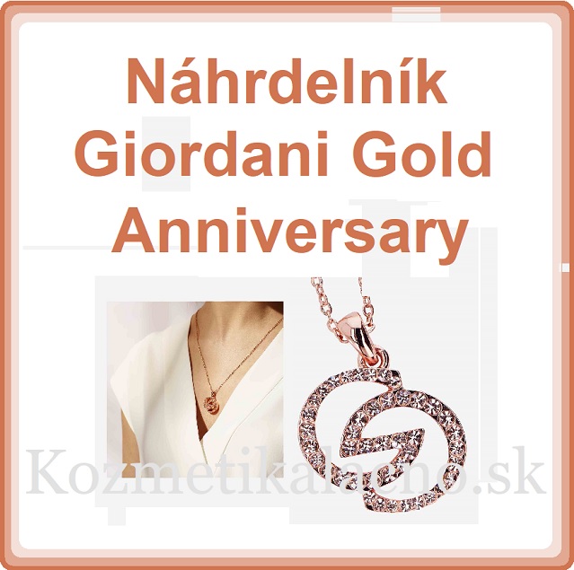 Náhrdelník Giordani Gold Anniversary