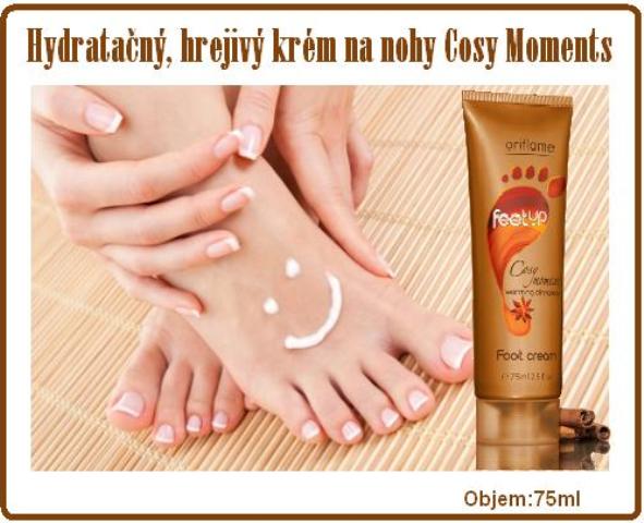 Hydratačný, hrejivý krém na nohy Cosy Moments.