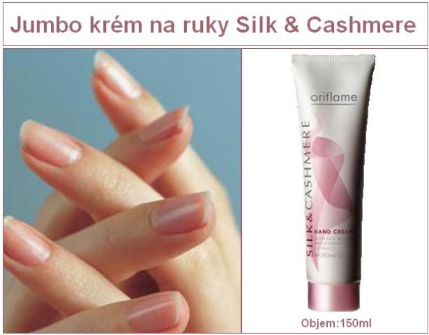 Jumbo krém na ruky Silk & Cashmere.