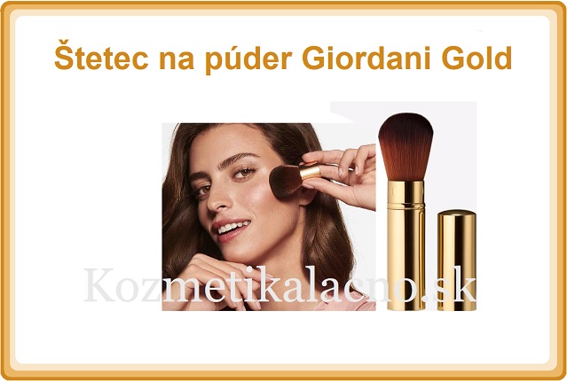 Štetec na púder Giordani Gold