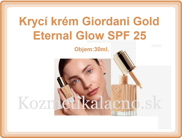 Krycí krém Giordani Gold Eternal Glow SPF 25