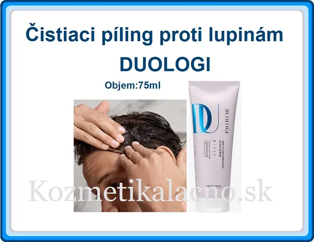 Čistiaci píling proti lupinám DUOLOGI